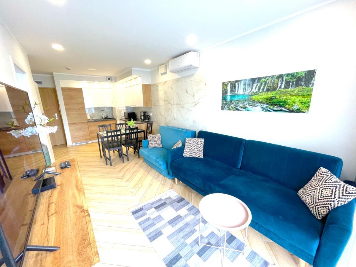Apartament Superior Blue Przy Plazy- Free Pool, Saunas, Jacuzzi, Fitness, Salzgrotte Kolobřeh Exteriér fotografie