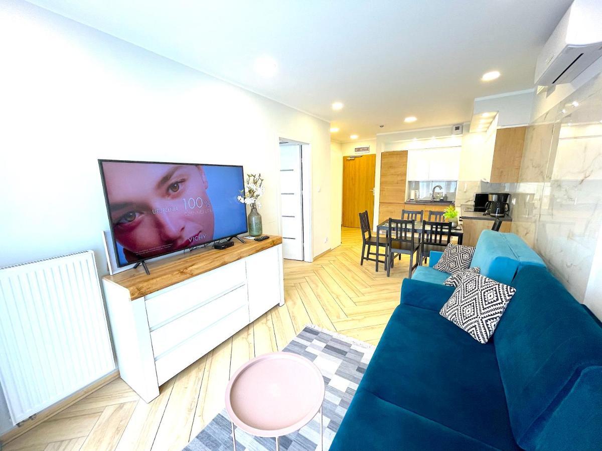 Apartament Superior Blue Przy Plazy- Free Pool, Saunas, Jacuzzi, Fitness, Salzgrotte Kolobřeh Exteriér fotografie