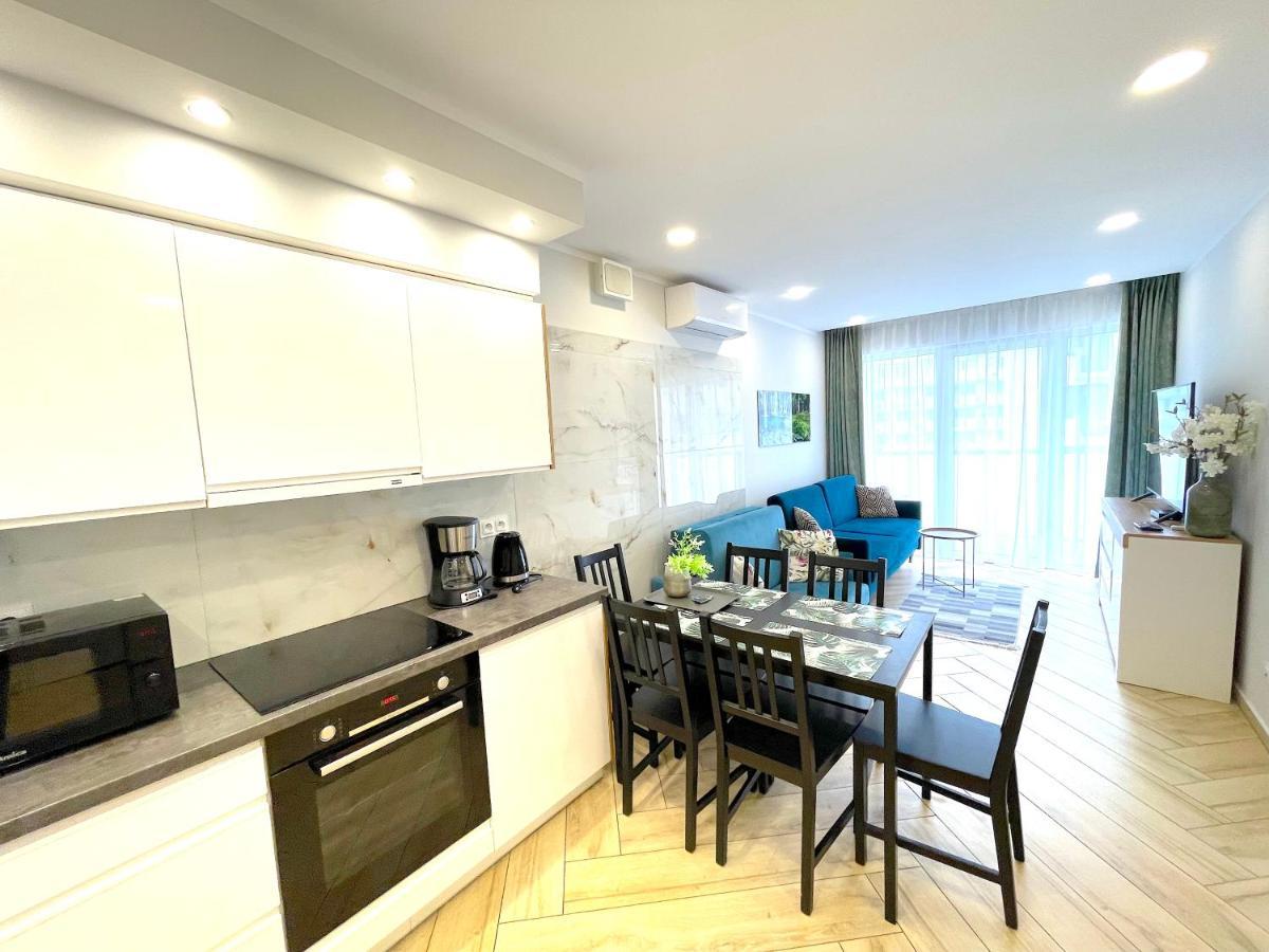 Apartament Superior Blue Przy Plazy- Free Pool, Saunas, Jacuzzi, Fitness, Salzgrotte Kolobřeh Exteriér fotografie