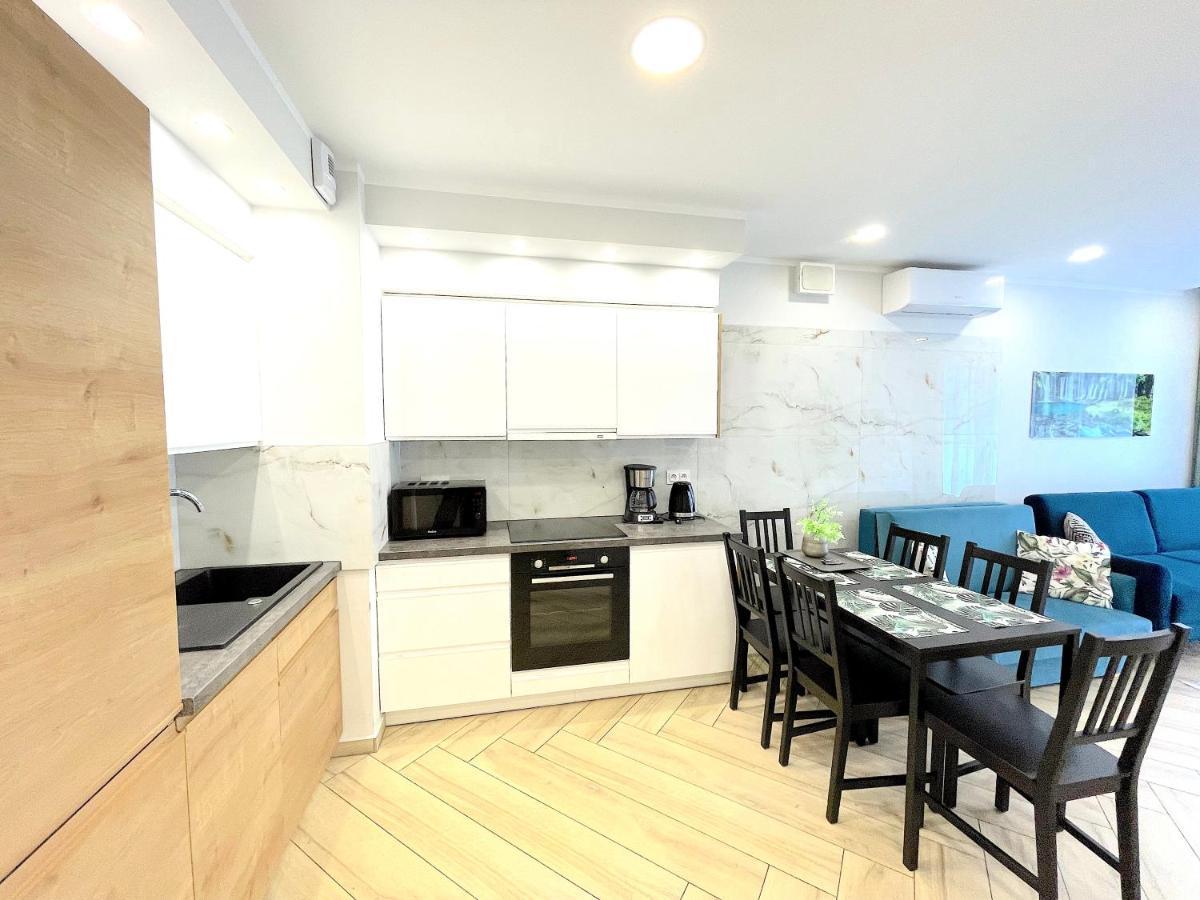 Apartament Superior Blue Przy Plazy- Free Pool, Saunas, Jacuzzi, Fitness, Salzgrotte Kolobřeh Exteriér fotografie
