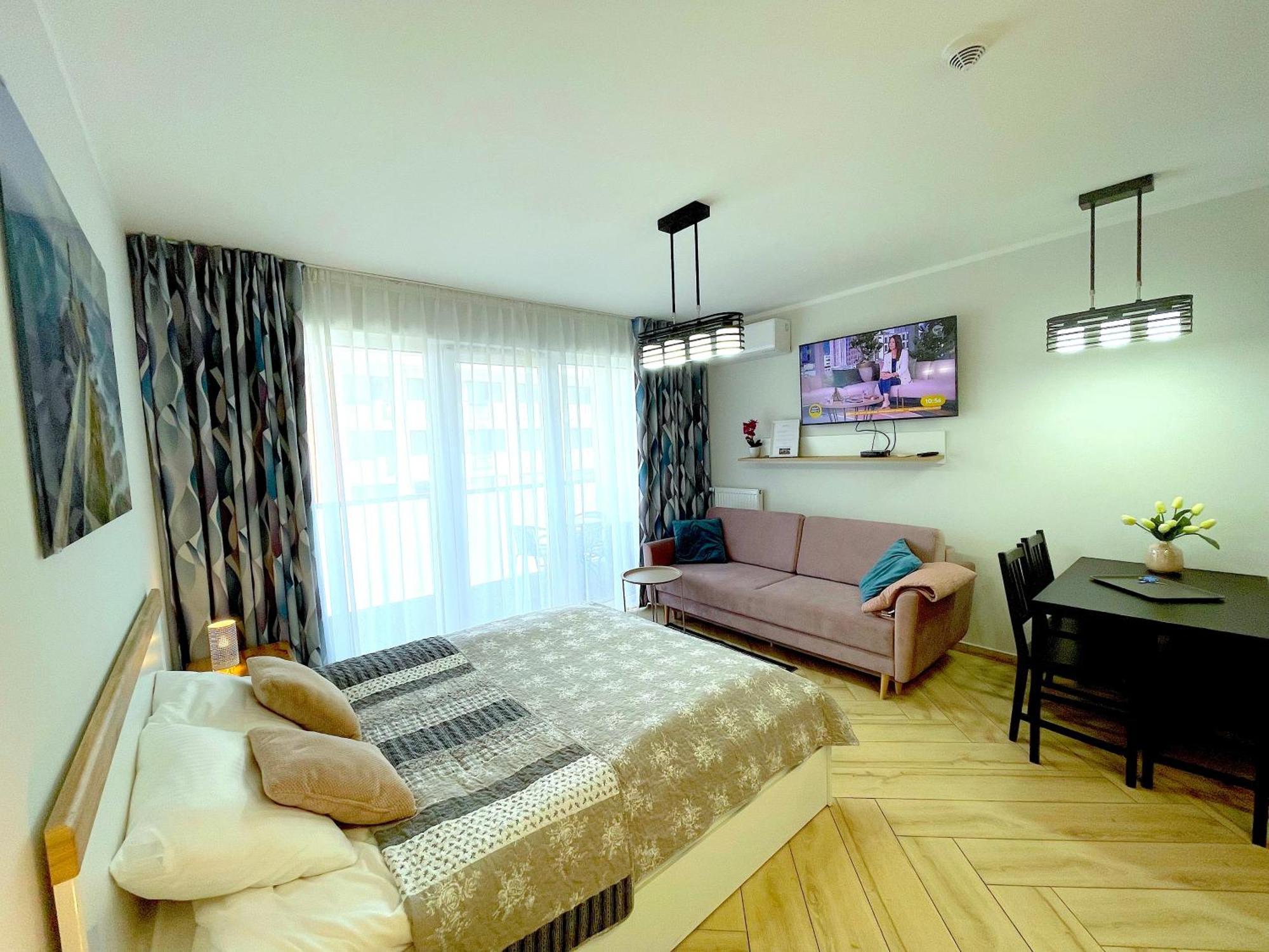 Apartament Superior Blue Przy Plazy- Free Pool, Saunas, Jacuzzi, Fitness, Salzgrotte Kolobřeh Exteriér fotografie