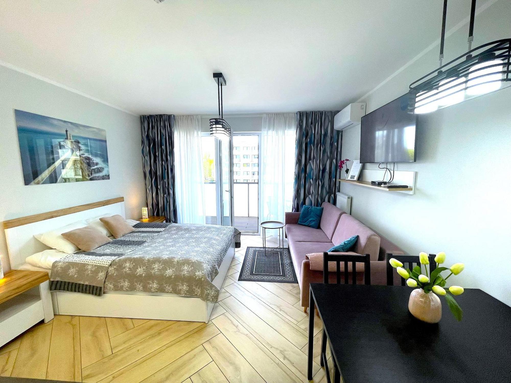 Apartament Superior Blue Przy Plazy- Free Pool, Saunas, Jacuzzi, Fitness, Salzgrotte Kolobřeh Exteriér fotografie