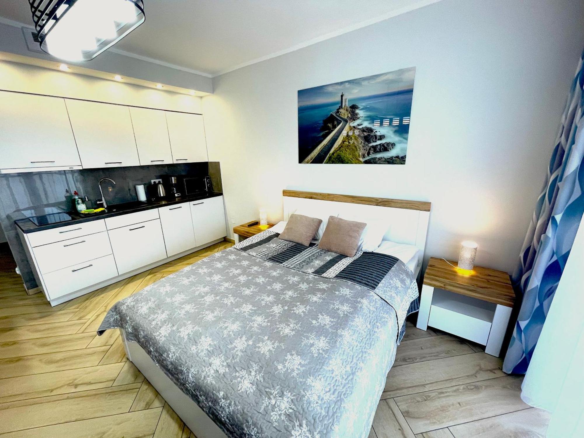 Apartament Superior Blue Przy Plazy- Free Pool, Saunas, Jacuzzi, Fitness, Salzgrotte Kolobřeh Exteriér fotografie