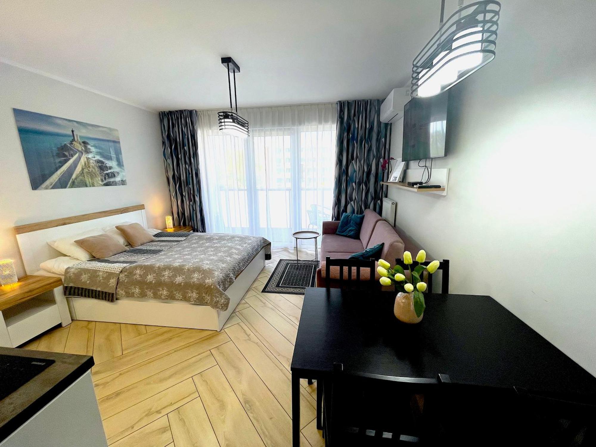 Apartament Superior Blue Przy Plazy- Free Pool, Saunas, Jacuzzi, Fitness, Salzgrotte Kolobřeh Exteriér fotografie